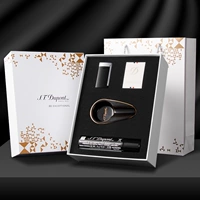 Черная матовая пепельница, подарочная коробка