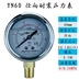 YN60 địa chấn máy đo áp suất nước áp suất không khí máy bơm thủy lực xăng đo áp suất máy rửa xe 16MPa Huchun ZG1/4 