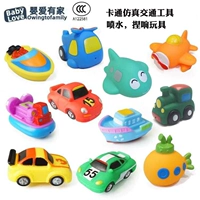 Детская игрушка из пластика, средство детской гигиены для ванны, гоночный автомобиль для игр в воде, самолет, набор инструментов, комплект, автомобиль и лодка