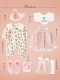 F Pink Little Cherry Four Seasons Set Set Box