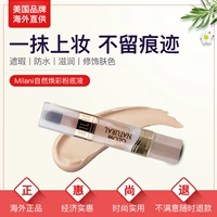 Milani Natural Renewal Moisturising Liquid Foundation Moisturising Light Concealer Xoay Brush cushion cho da mụn