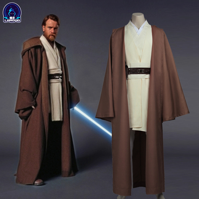 taobao agent Na Duo Planet War Jedi Cos Cos Obiwang Kui Gang Sample Warfunction Samurai robe coat