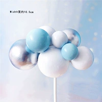 Ball Cloud-голубое серебряное белое