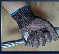 Второй класс стальной проволочной проволоки анти -чистые перчатки (микроволосованные) стальные проволоки убивают рыб