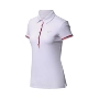 Áo sơ mi cộc tay ngắn tay chính hãng Li Ning của phụ nữ Ve áo đan áo thể thao mùa hè ngắn APLN126-3-4 áo polo tay dài