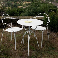 Studio FH/Airloop Outdoor Table/Barden Balcony/Iron/Fermob fa yueju/France Import