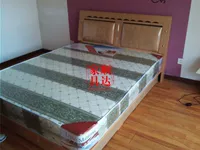 cửa hàng khuyến cáo: MDF kim cương màu đỏ đặc biệt thời trang giường đơn 1,35 m - Giường giường ngủ cho bé trai