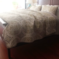 hoa lụa dệt đừng hoảng sợ châu Âu bông bông giường bìa ba mảnh xuất khẩu bedspread bông vận chuyển đúp - Trải giường ga phủ giường