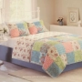 Dệt American quilting được thiết lập Châu Âu xuất khẩu giường che đôi điều hòa không khí là chần mùa hè mát mẻ là ba bộ các mẫu ga trải giường đẹp
