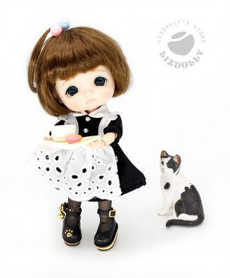 taobao agent [Maid dress dress] mollyob11 baby clothing GSC body bodies bjd doll beauty pork dress