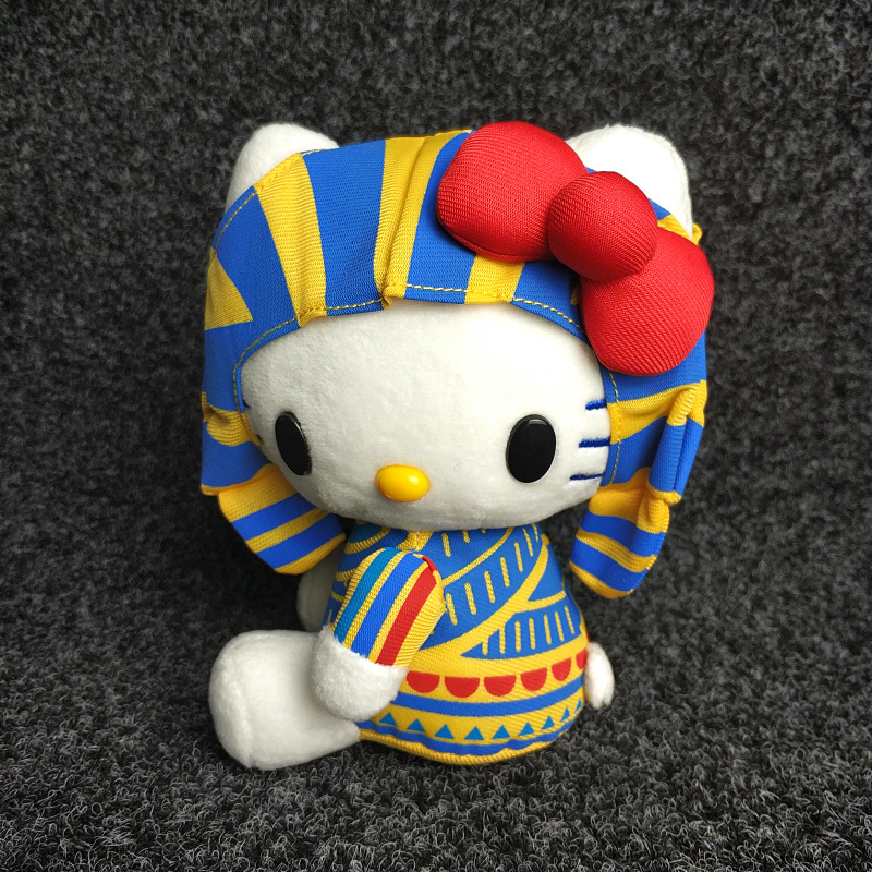 Egyptian Pharaoh Kitty (18Cm Bag)Children's Day gift Japan sanrio  hellokitty Plush Doll Hello Kitty doll appease On the bed Toys