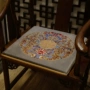 Kiểu Trung Quốc sofa gỗ gụ đệm đệm nhà trượt máy giặt Ghế ăn gỗ phân ghế ghế bành thể tháo rời và rửa được - Ghế đệm / đệm Sofa nệm lót ngồi