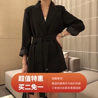 Ретро пиджак классического кроя для отдыха, 2019, в корейском стиле, по фигуре, популярно в интернете