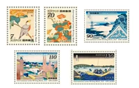 Новый марок Японии-20121 Weitong Zhou Fu Shi расписан по картине почтовый ящик почтовый ящик Ge jie hokka