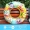 Phim hoạt hình Nhật Bản Bánh mì bé trai và bé gái dày bơi vòng bé ngồi vòng 3-6-10 tuổi nách nhẫn - Cao su nổi