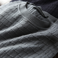 [Giải phóng mặt bằng đặc biệt] len len kinh doanh bình thường tay áo vòng cổ đan áo len cardigan nam áo gile len cho nam