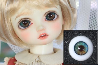 taobao agent [YH] BJD Boutique Glass Eye Ball/D23 Gentle Push for 14mm16mm18mm with small iris spot