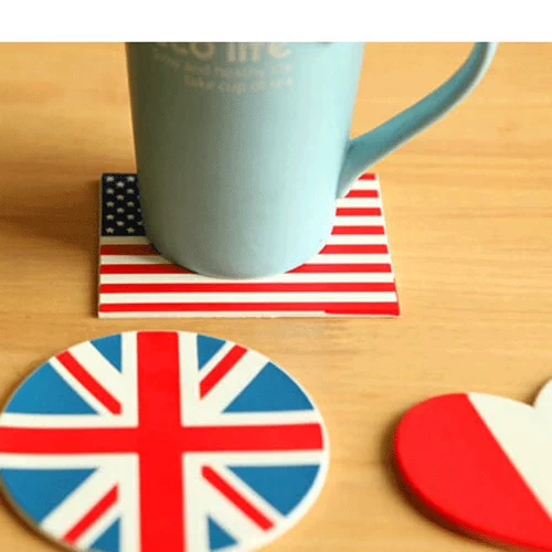 Творческий дом Spritga National Flag Cushion Silicon Glamour Hit Pads против Holide Cushion Soft Gel Cushion US British National Flag