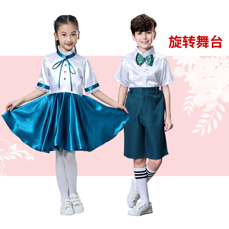 Ngày Thiếu nhi Trang phục Hợp xướng Thiếu nhi Trang phục Biểu diễn cho Học sinh Tiểu học và Trung học cơ sở - Trang phục