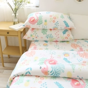 Bird thế giới bằng vải cotton bông chăn doanh nghiệp giường gối giường chim bạo lực duy nhất mảnh có thể được tùy chỉnh - Khăn trải giường