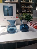 Ikea Wuxi Ikea Внутренняя покупка Stockholm 2017 Candlestick/Vase, Blue