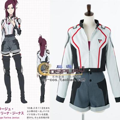 taobao agent Macross Delta Miraj Farina Gina Cosplay Costume