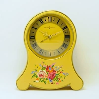 Коллекция Western Antiques European Second -Hand Old Swiss Mode -Made Royal Jue 30 Sound Combing Music Targe Clock
