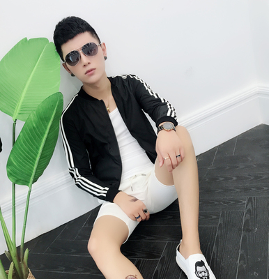 Mùa hè mặt trời bảo vệ quần áo của nam giới thường áo khoác mỏng 2018 mới của Hàn Quốc phiên bản của thủy triều chàng trai thoáng khí đẹp trai mặt trời bảo vệ quần áo áo khoác Đồng phục bóng chày