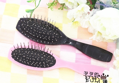 taobao agent [Bubble House BJD] Wig Mats Cushion Comb anti -static steel tooth comb, steel tooth comb, plastic handle