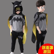 Giáng sinh Quần áo trẻ em Boy Spider-Man Trang phục Trẻ em Batman Cosplay Quần áo hóa trang
