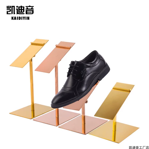 Туфли из нержавеющей стали, стенд, обувная колодка на высоком каблуке