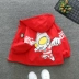 Quần áo trẻ em bé trai Áo khoác Ultraman mùa xuân năm 2021 phiên bản Hàn Quốc mới của áo khoác gió mùa xuân và mùa thu trẻ em áo khoác phong cách nước ngoài áo khoác lông cho bé gái Áo khoác