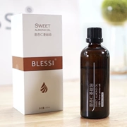 BLESSI Pure Natural Sweet Almond Essential Oil 100ml Basic Massage dưỡng ẩm cho da mặt - Tinh dầu điều trị