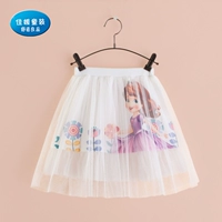 2019 mới Sophia Princess váy mùa hè cô gái váy xếp li trẻ em lớn trẻ em váy sợi bé - Váy chân váy trẻ em 11 tuổi