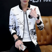 Áo khoác nam phần mỏng kem chống nắng quần áo mới của Hàn Quốc phiên bản của xu hướng của Slim đẹp trai sinh viên quần áo giản dị mùa xuân áo khoác nam