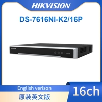 Hikvision hikvision английская версия DS-7616ni-K2/16p 16 Poe Dual Disk 4K
