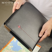 Hiện đại túi hộ chiếu đa chức năng túi tài liệu du lịch lưu trữ tài liệu gói Hàn Quốc hộ chiếu giữ bảo vệ bìa với bút