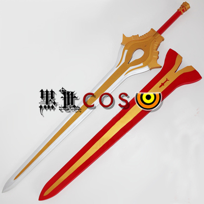 taobao agent Black World COS Flame Equipment Awakening Kuroma National Treasure Sword Law Rucion COSPLAY prop