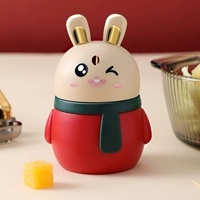 Creative Rabbit-Red Tooth Box [Press Press]