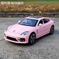 Реалистичная модель автомобиля, игрушка со светомузыкой, масштаб 1:32, порше