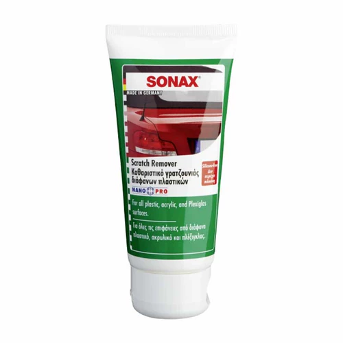 Германия Sonax Car Пластиковая органическая стеклянная краска для фортепиано краска для царапин -царапина скоростного измерителя полировочный агент ремонт фары