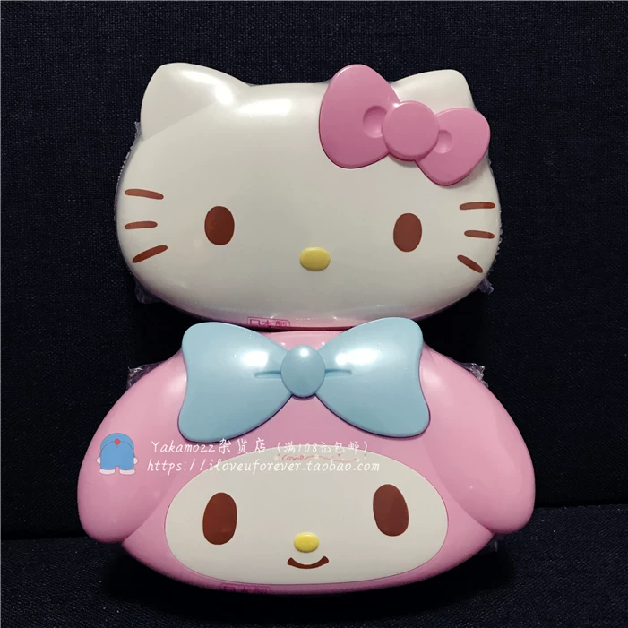 [日本Kitty\\melody正品除菌無香料純水手口家用可以替换湿巾限定]