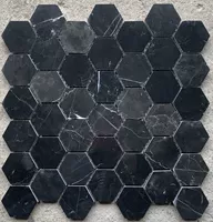 № 12 черных шестиугольных частиц диаметром 4,8 см.