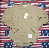 Совершенно новое место американское морское корпус USMC Khaki Long -Sleeved Рубашка рубашка Jun Edition Gongfa