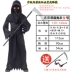 2023 Halloween Quần Áo Trẻ Em Đầm Bé Trai Cosplay Ngộ nghĩnh Ma Phù Thủy Áo Choàng Đáng Sợ Cha Mẹ-Con Cái Chết trang phục haloween Trang phục haloween