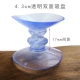 4 диаметр 4,3 см прозрачной двойной всасывающей чашки