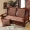 . Sofa gỗ đệm dày xốp mùa đông đệm sang trọng tựa lưng chống trượt băng ghế đệm gỗ đỏ cát đệm ghế