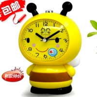 Little Bee Children Cartoon Talking and Sleep Function Lazy Bartlight Creative Creative Creative и Silent Alarm Clock