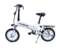 16" Foldable Bicycle electric Bike with 250W 7Speed Shimano