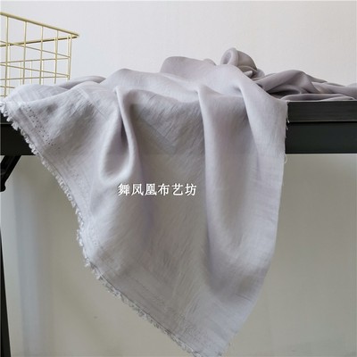 taobao agent Light gray real silk cotton cloth, soft skin, delicate skin, delicate luster lining inner lining inner lining skirt Hanfu fabric